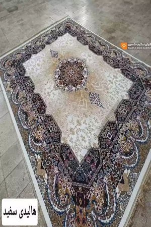 فرش هالیدی 440 شانه نگین کسری کاشان